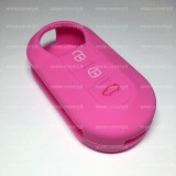 cover chiave fiat 500 rosa