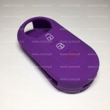 cover chiave fiat 500 viola